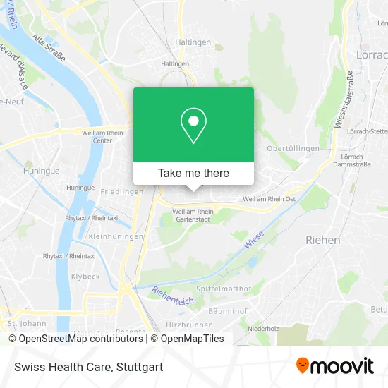 Карта Swiss Health Care