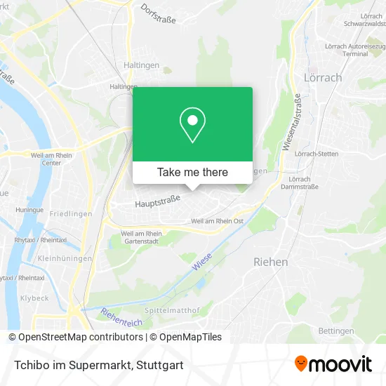 Карта Tchibo im Supermarkt