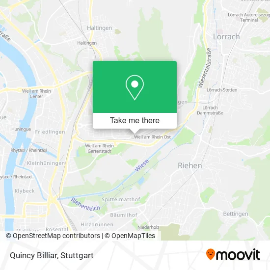 Карта Quincy Billiar