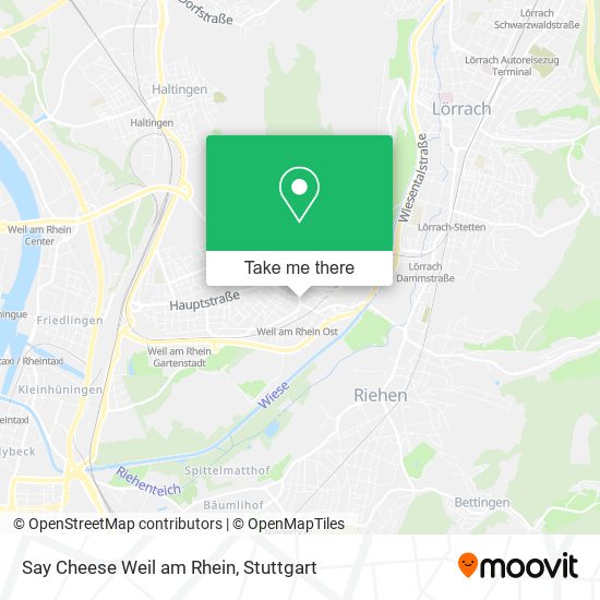 Say Cheese Weil am Rhein map