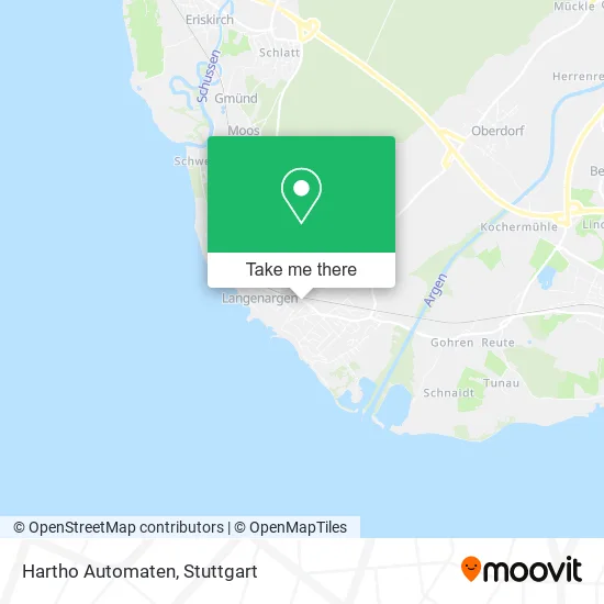 Карта Hartho Automaten