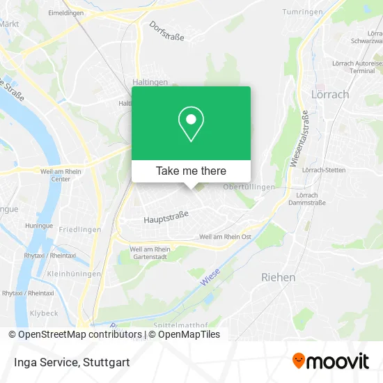 Карта Inga Service