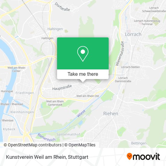Kunstverein Weil am Rhein map