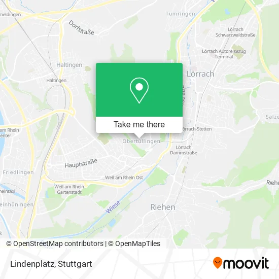 Карта Lindenplatz