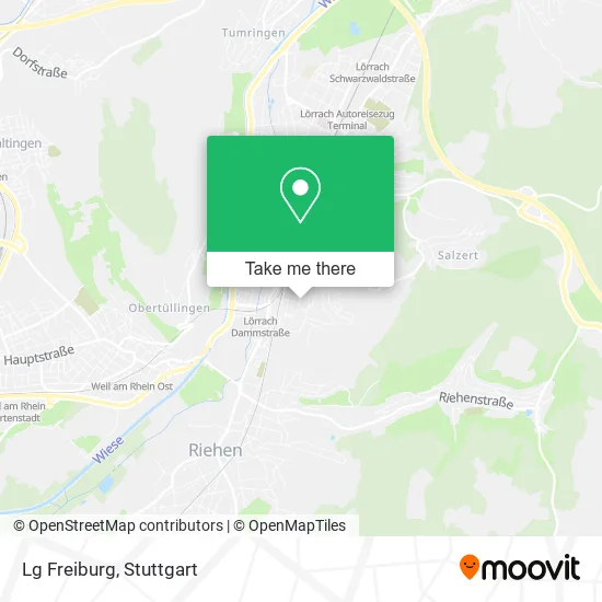 Карта Lg Freiburg