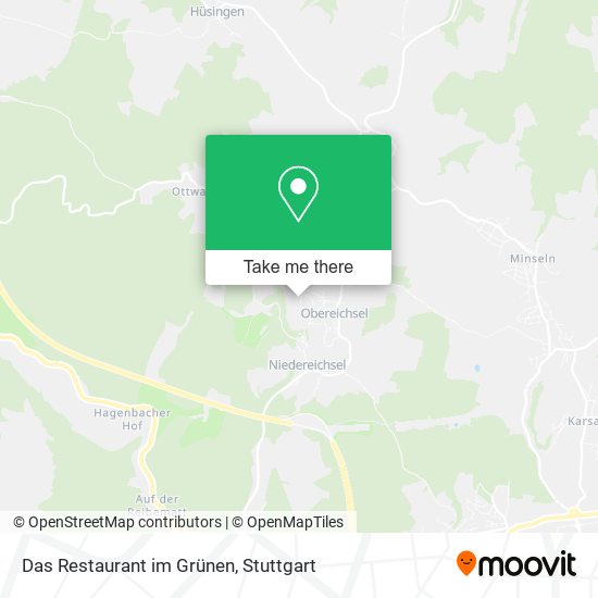 Das Restaurant im Grünen map