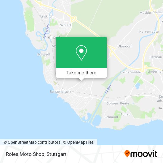 Roles Moto Shop map