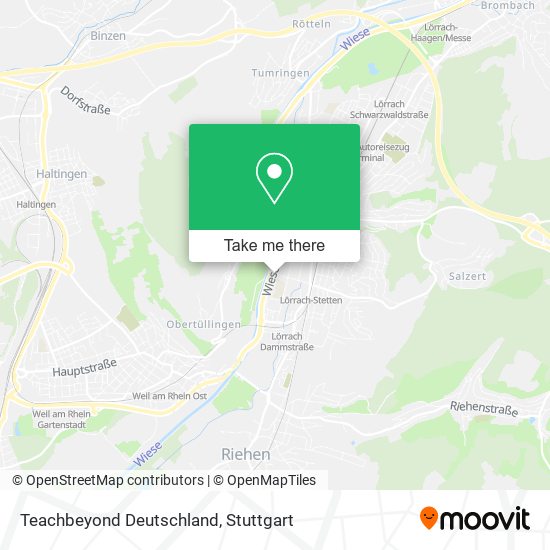 Карта Teachbeyond Deutschland