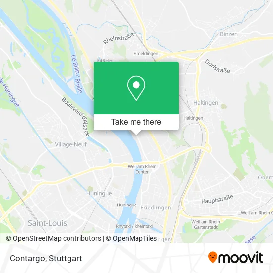 Карта Contargo
