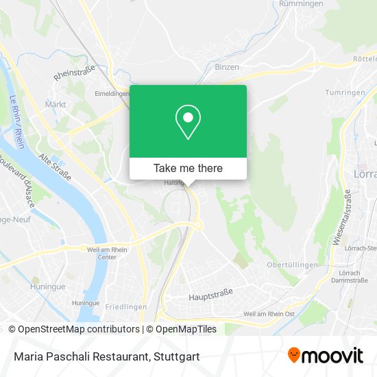 Maria Paschali Restaurant map