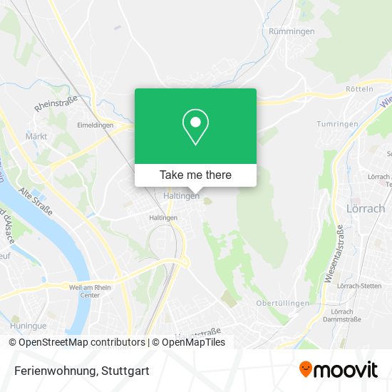 Ferienwohnung map