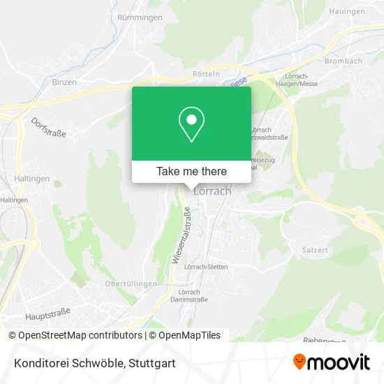 Карта Konditorei Schwöble