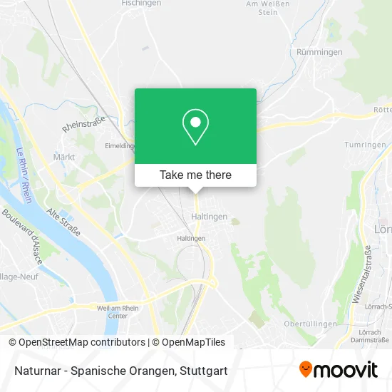 Карта Naturnar - Spanische Orangen