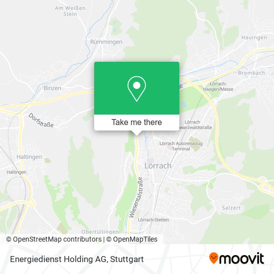 Energiedienst Holding AG map