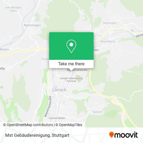 Mst Gebäudereinigung map