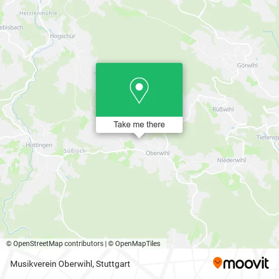 Карта Musikverein Oberwihl