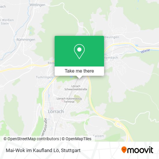 Mai-Wok im Kaufland Lö map