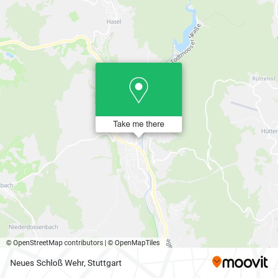 Neues Schloß Wehr map