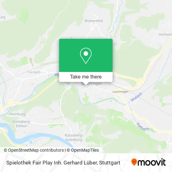 Карта Spielothek Fair Play Inh. Gerhard Lüber