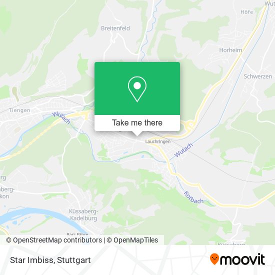 Карта Star Imbiss