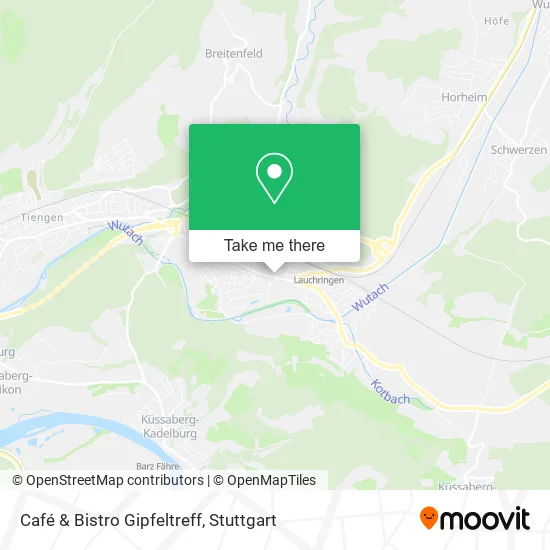Карта Café & Bistro Gipfeltreff