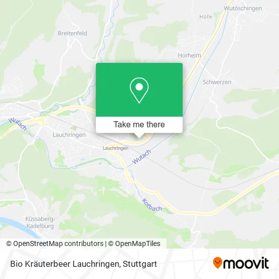 Карта Bio Kräuterbeer Lauchringen