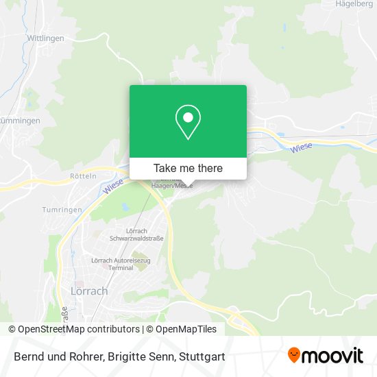 Bernd und Rohrer, Brigitte Senn map