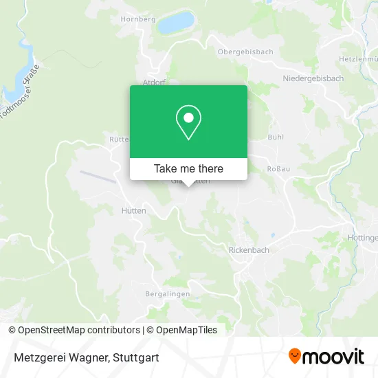 Карта Metzgerei Wagner