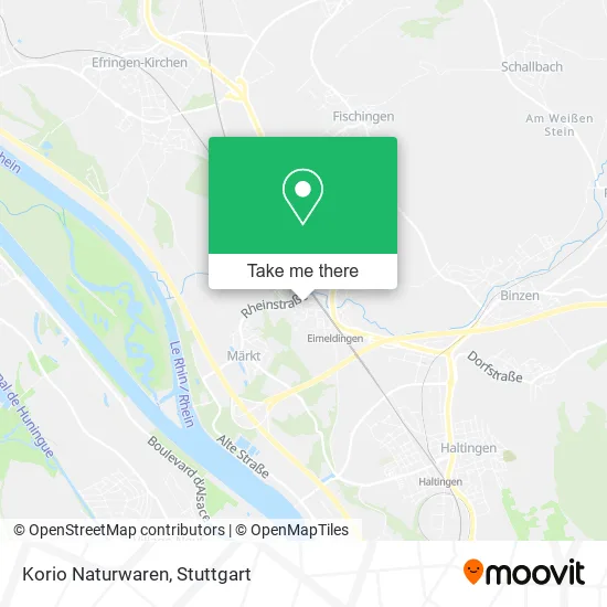 Карта Korio Naturwaren