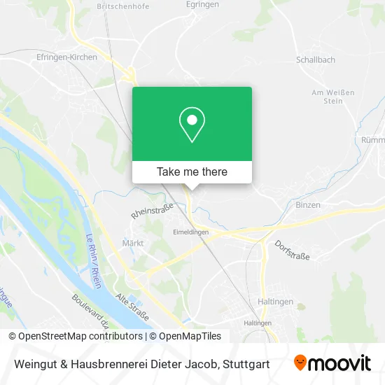 Карта Weingut & Hausbrennerei Dieter Jacob