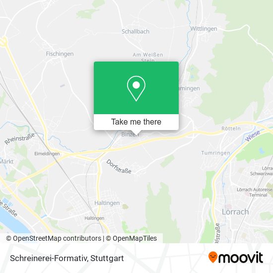 Schreinerei-Formativ map