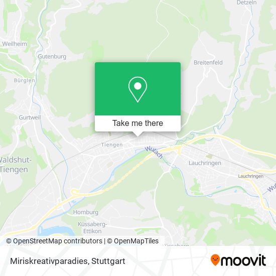 Miriskreativparadies map