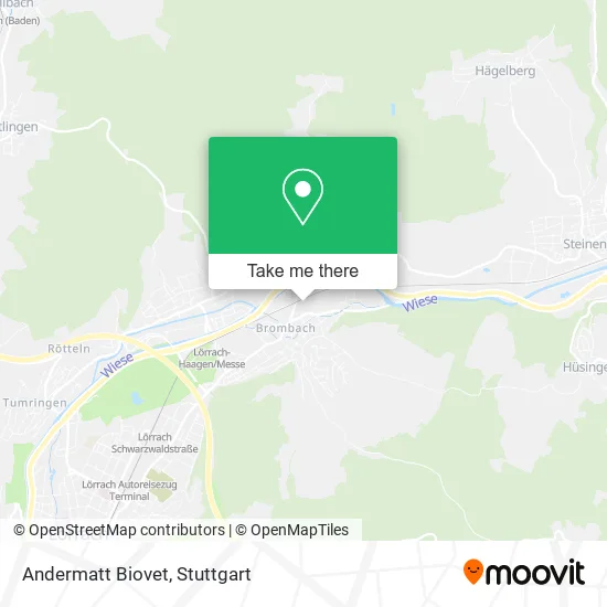 Карта Andermatt Biovet