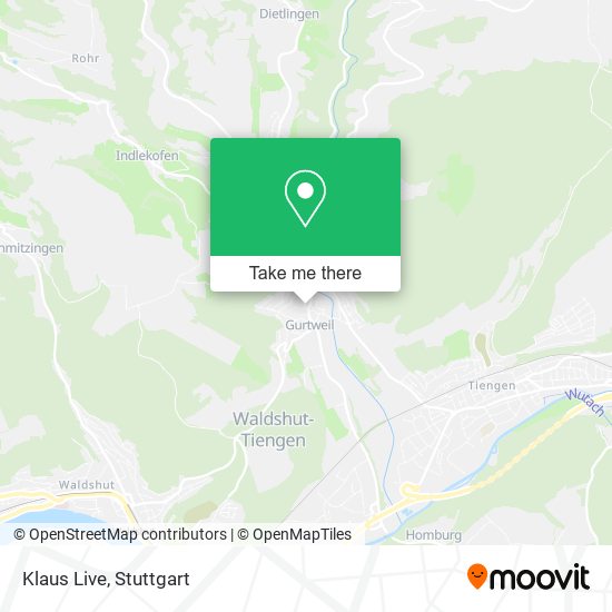 Klaus Live map