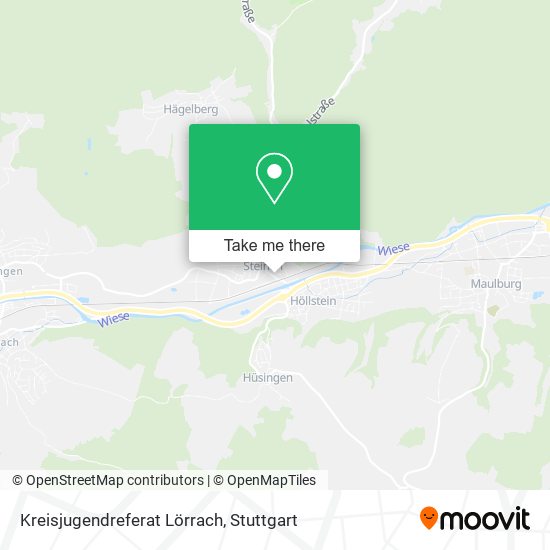Kreisjugendreferat Lörrach map