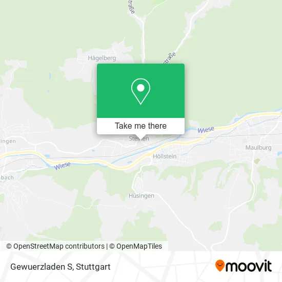 Карта Gewuerzladen S