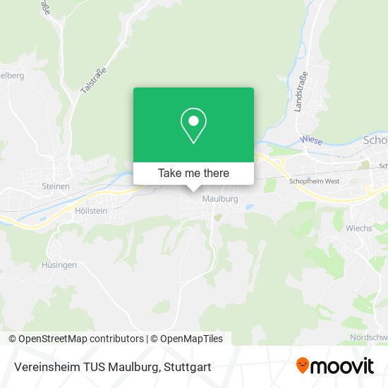 Vereinsheim TUS Maulburg map