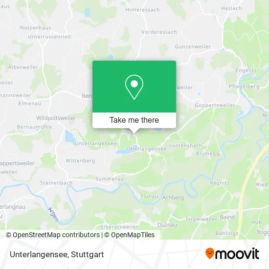 Карта Unterlangensee
