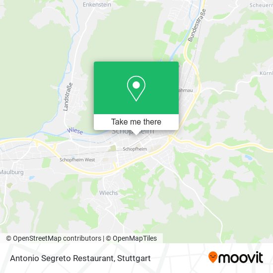 Antonio Segreto Restaurant map