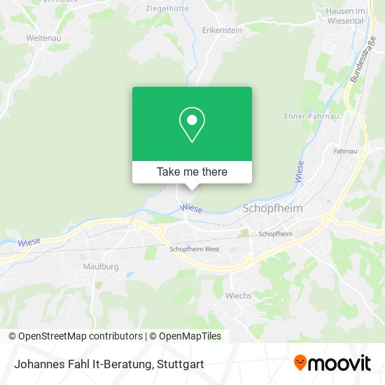 Johannes Fahl It-Beratung map