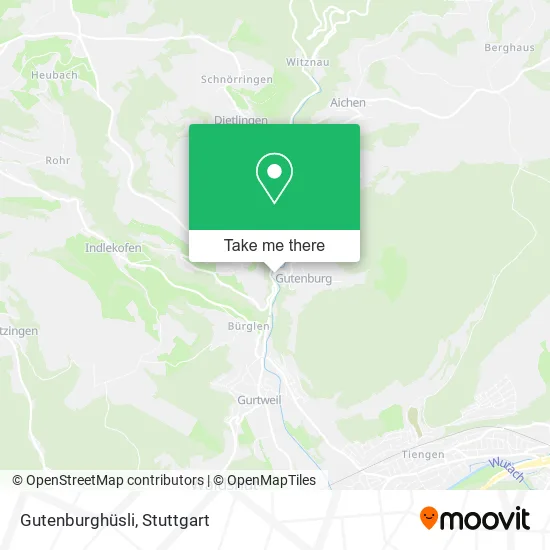 Карта Gutenburghüsli