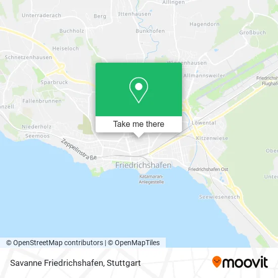 Карта Savanne Friedrichshafen