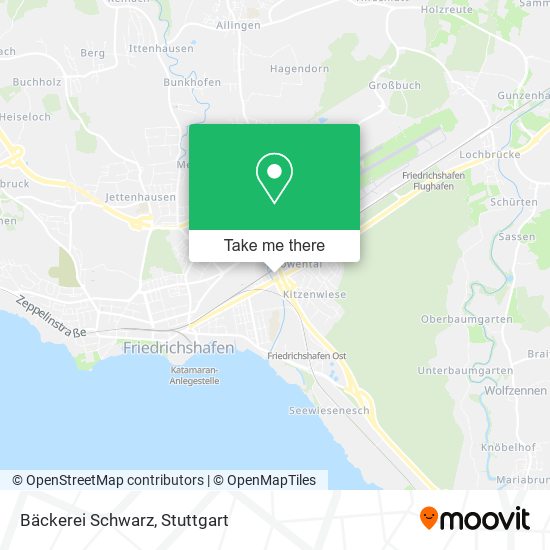 Bäckerei Schwarz map