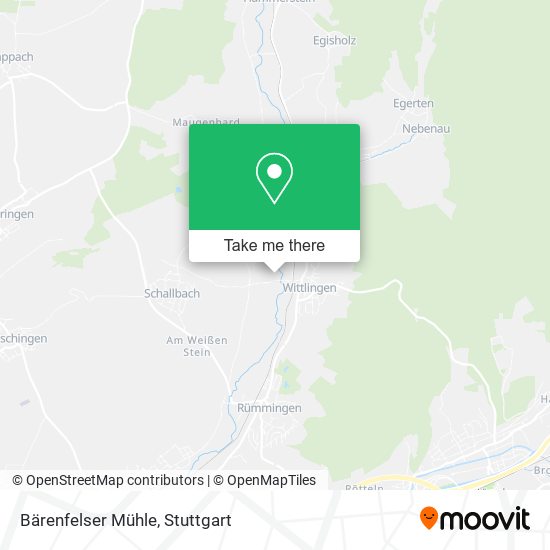 Bärenfelser Mühle map