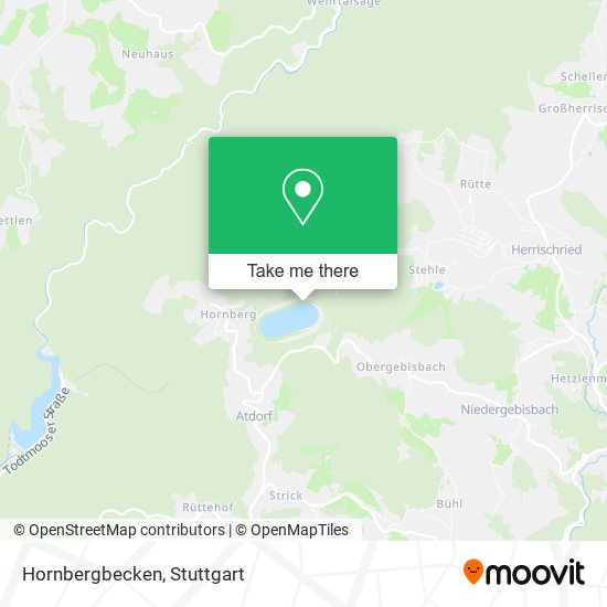 Hornbergbecken map