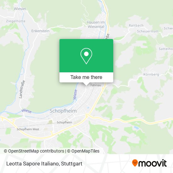 Leotta Sapore Italiano map