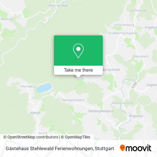 Gästehaus Stehlewald Ferienwohnungen map