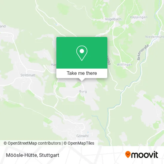 Карта Möösle-Hütte