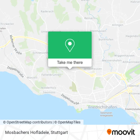 Карта Mosbachers Hoflädele