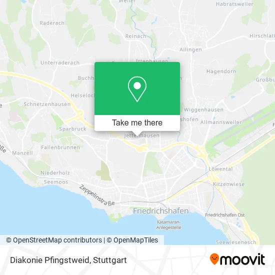 Карта Diakonie Pfingstweid
